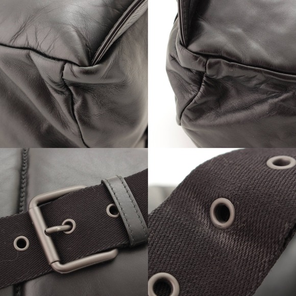 Bottega Veneta Intrecciato Black Pocket Body Bag - Picture 7 of 9